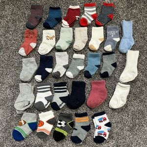 Newborn to 12 Months Baby Socks (30 Pairs)